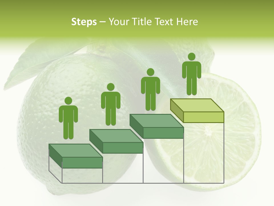 Close Up Lime Health PowerPoint Template