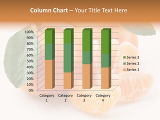 Tangerine Segment Showy PowerPoint Template