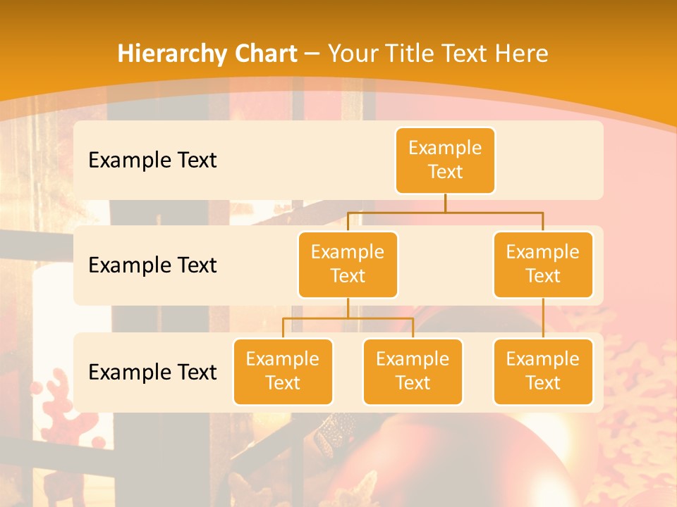 Atmosphere Christmas Eve Snow PowerPoint Template