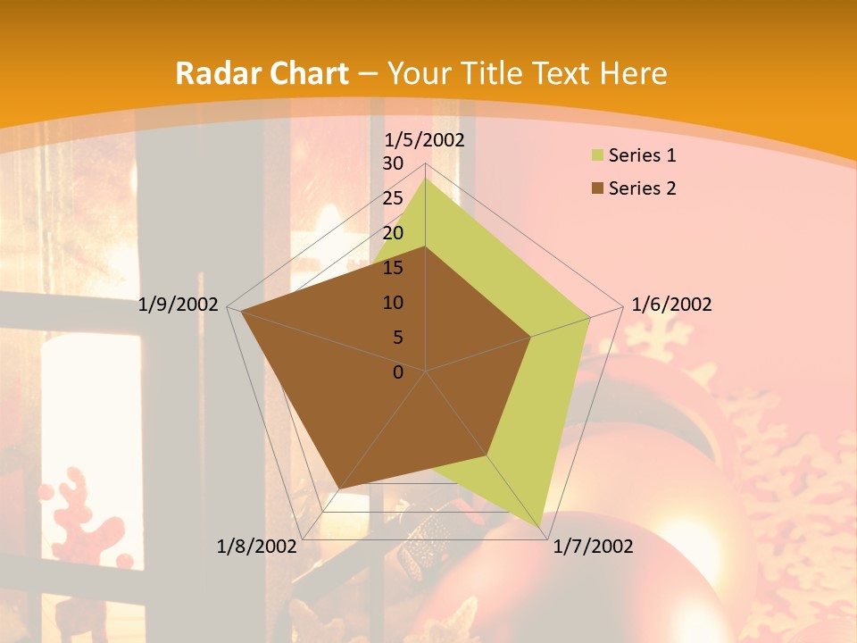 Atmosphere Christmas Eve Snow PowerPoint Template