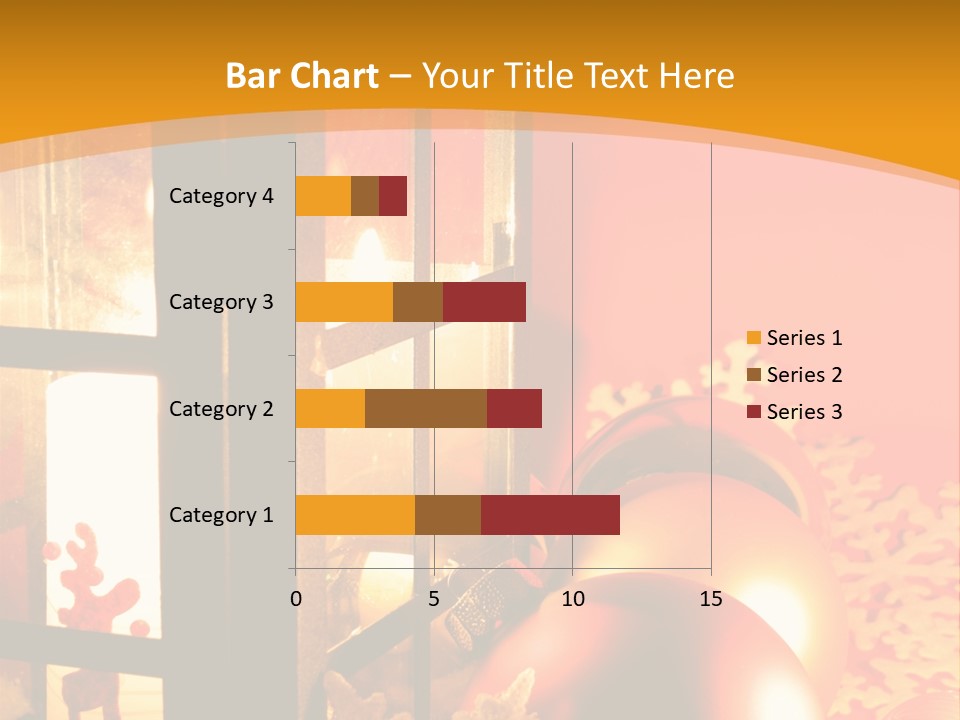 Atmosphere Christmas Eve Snow PowerPoint Template