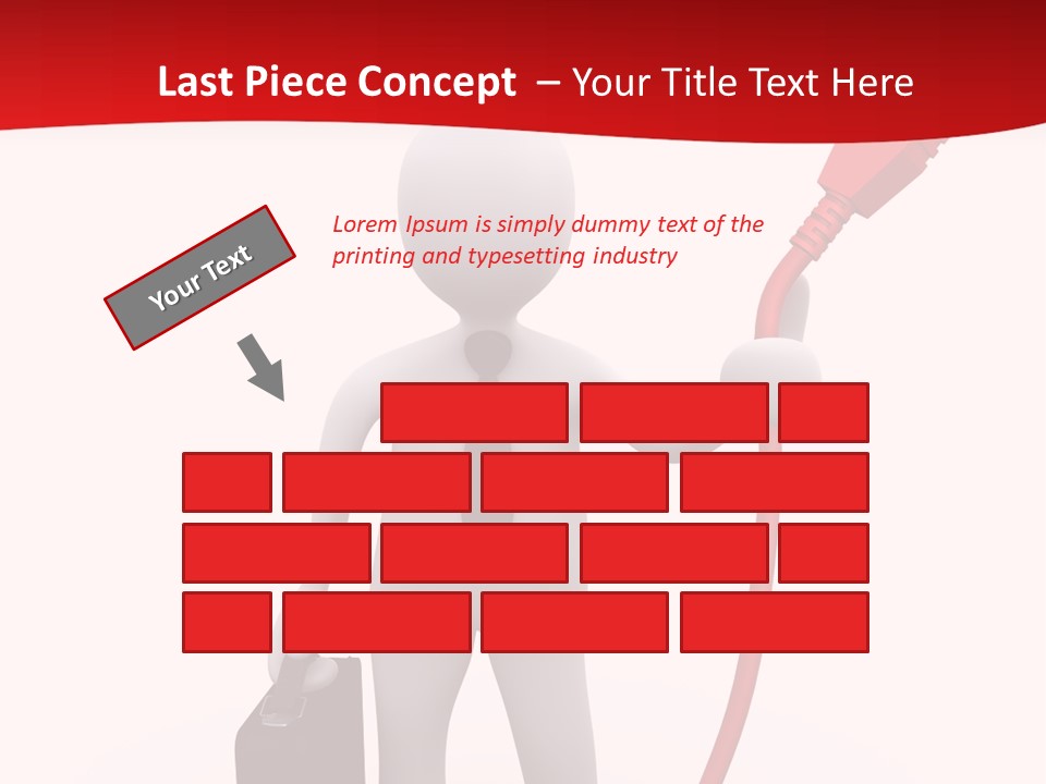 Render People Illustration PowerPoint Template