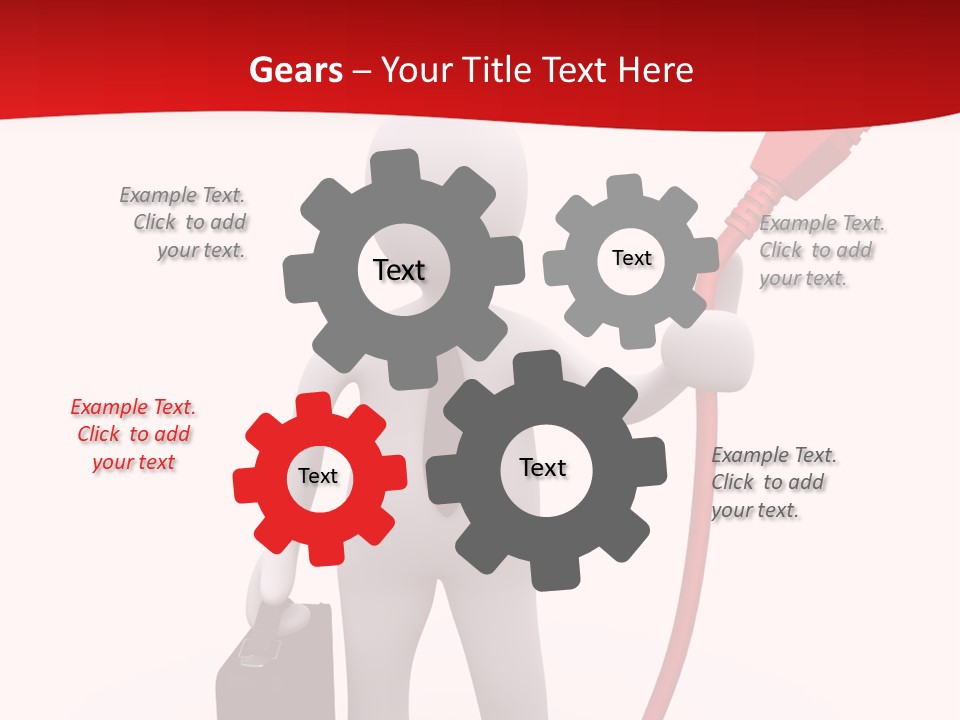 Render People Illustration PowerPoint Template