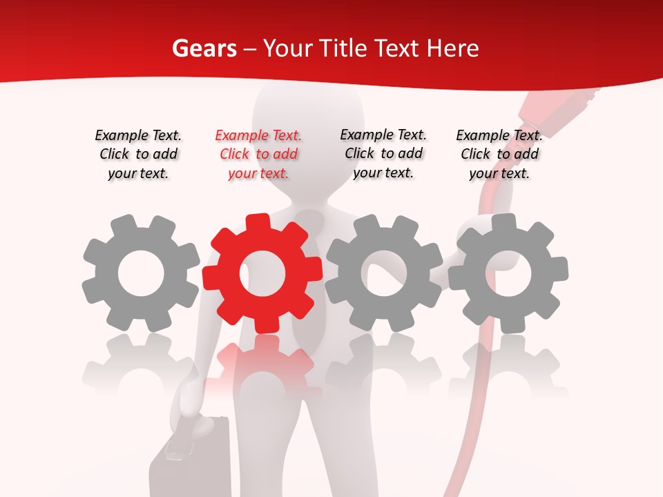 Render People Illustration PowerPoint Template