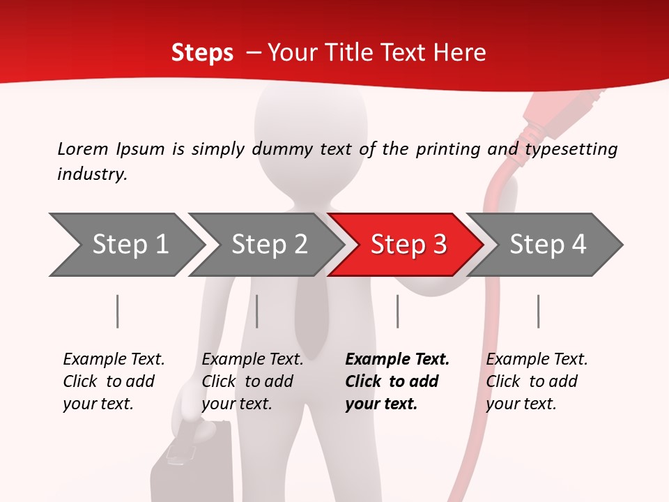 Render People Illustration PowerPoint Template