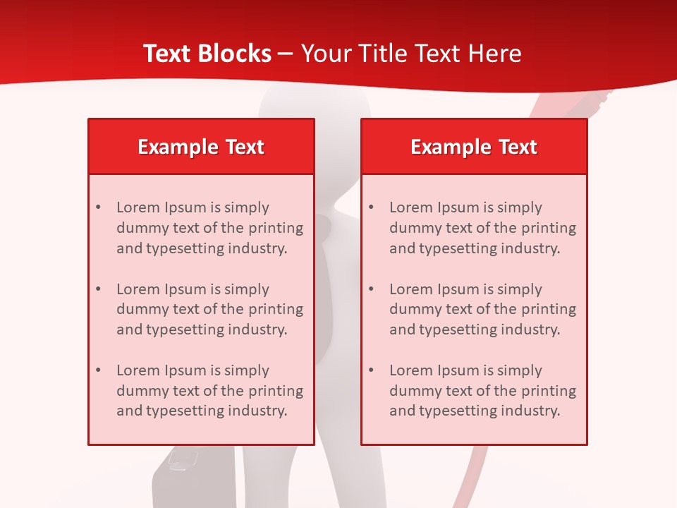 Render People Illustration PowerPoint Template