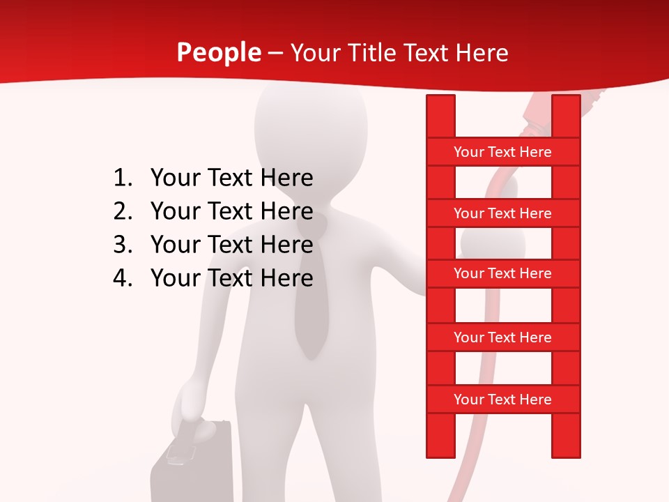 Render People Illustration PowerPoint Template