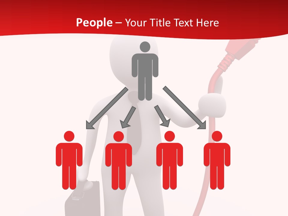 Render People Illustration PowerPoint Template
