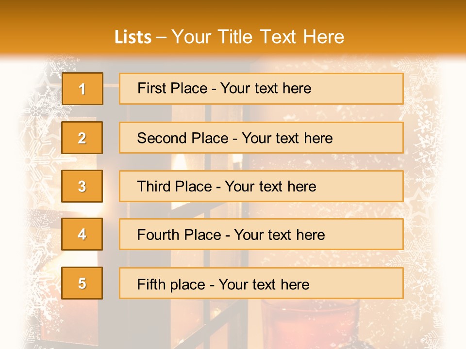 Relax Light Sunset PowerPoint Template