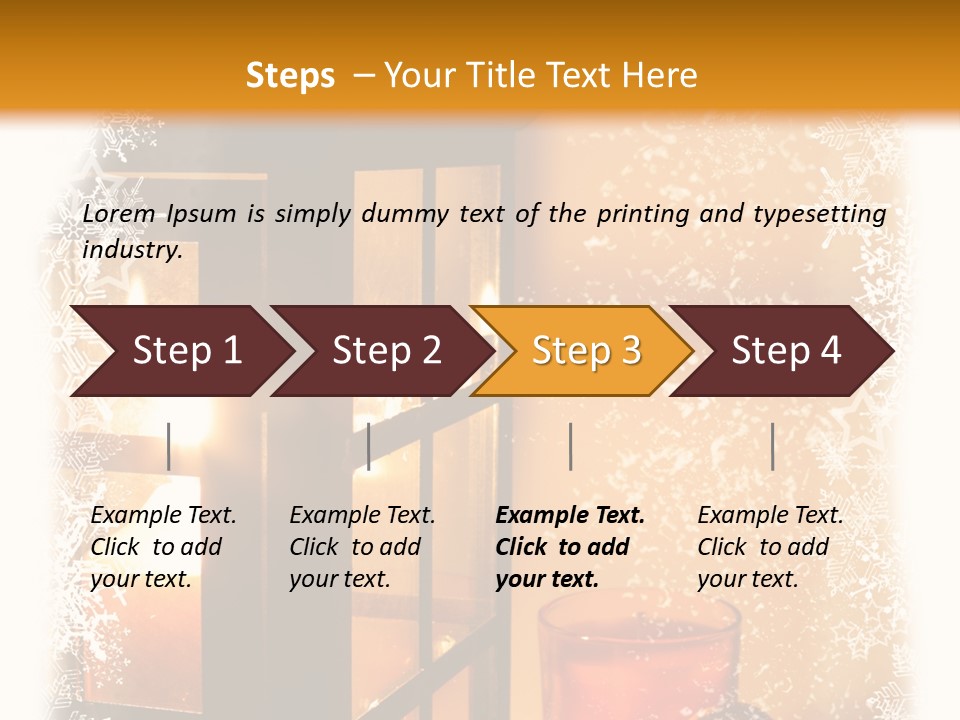 Relax Light Sunset PowerPoint Template