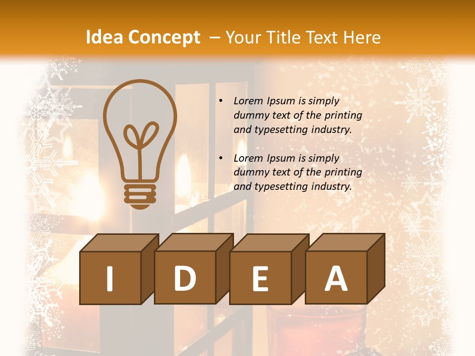 Relax Light Sunset PowerPoint Template