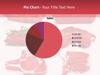 Steak Raw Meat PowerPoint Template