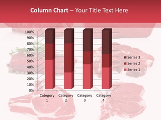 Steak Raw Meat PowerPoint Template