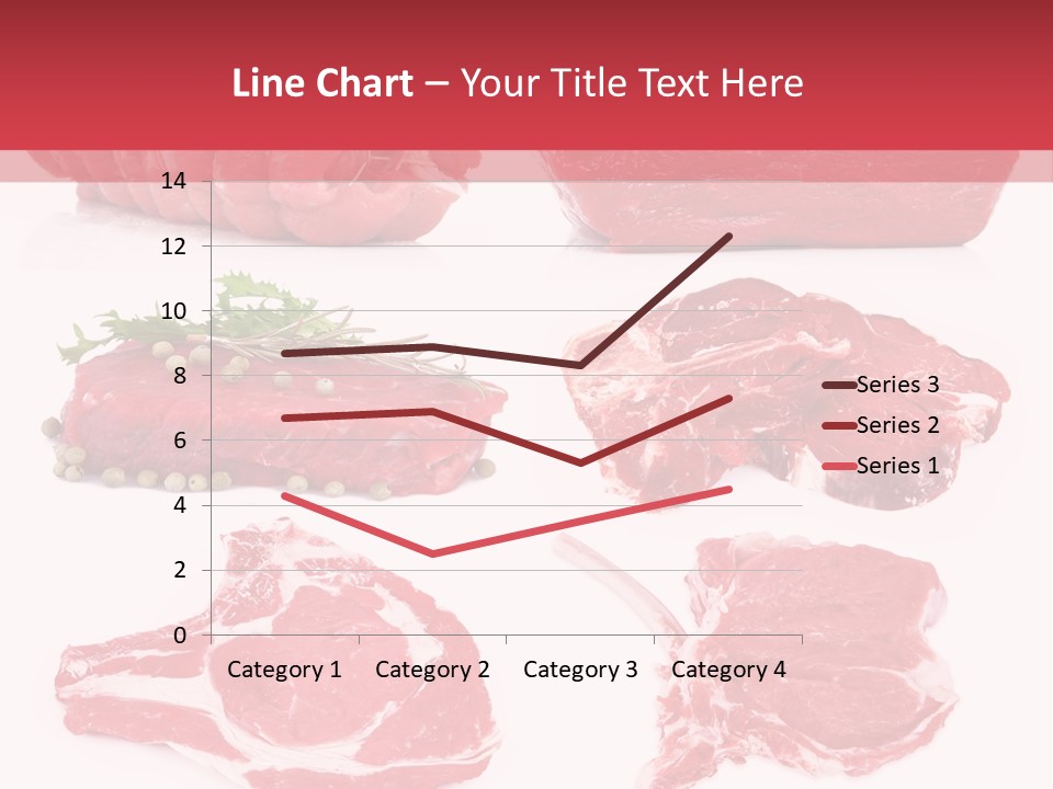 Steak Raw Meat PowerPoint Template