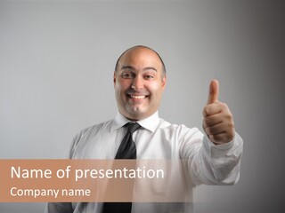 Good Portrait Success PowerPoint Template