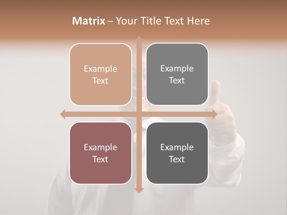 Good Portrait Success PowerPoint Template