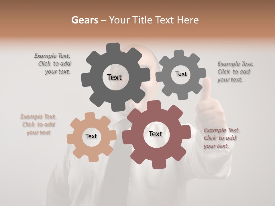 Good Portrait Success PowerPoint Template