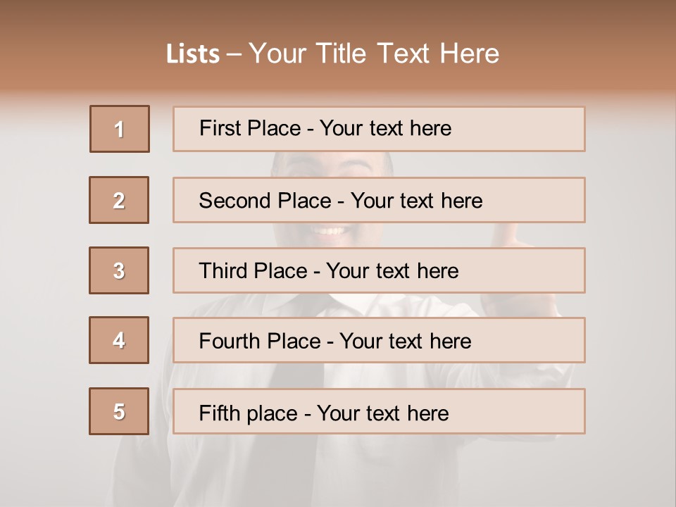Good Portrait Success PowerPoint Template