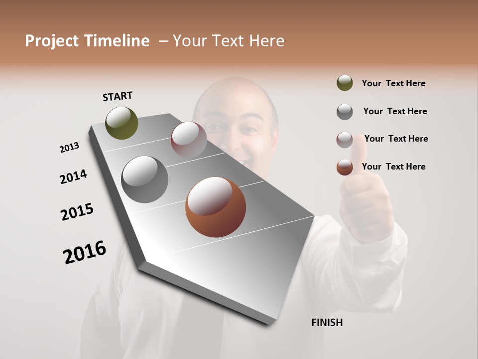 Good Portrait Success PowerPoint Template