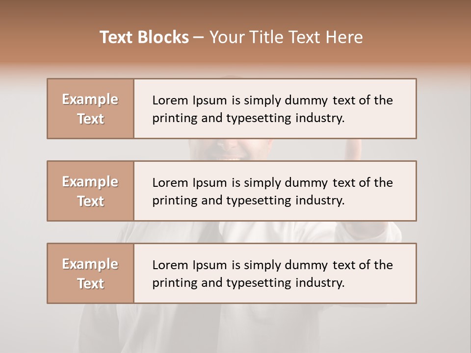 Good Portrait Success PowerPoint Template