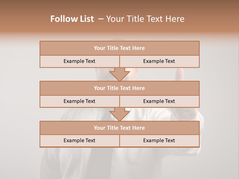 Good Portrait Success PowerPoint Template