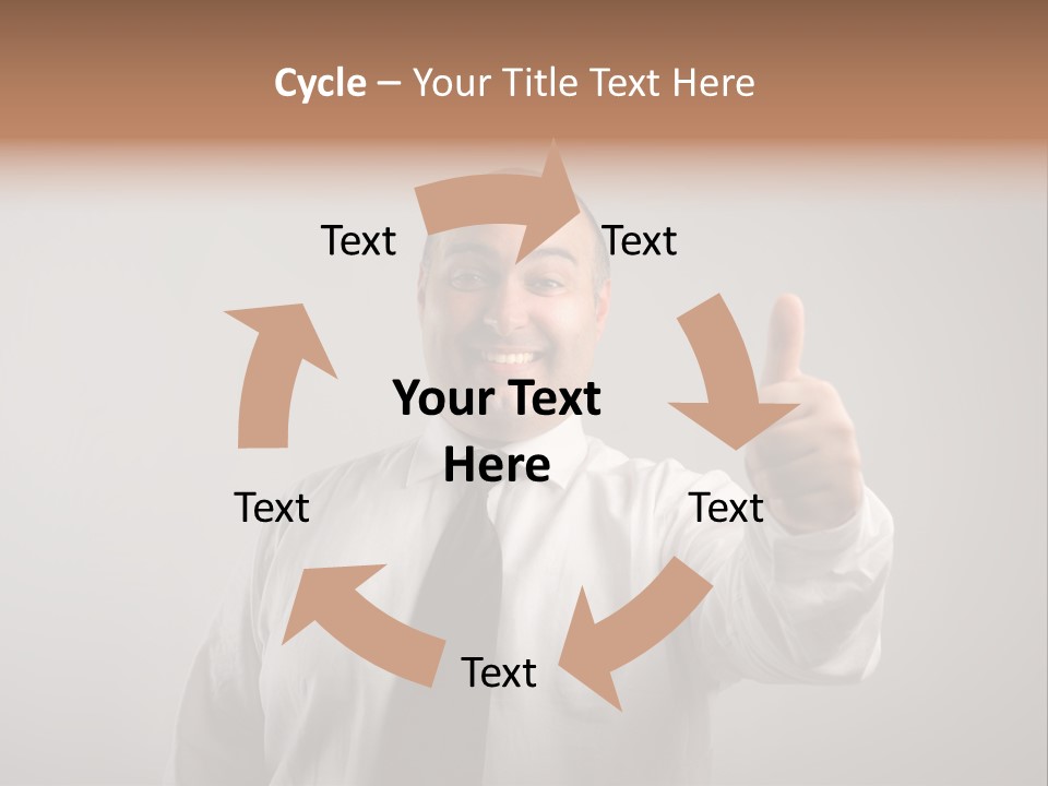 Good Portrait Success PowerPoint Template