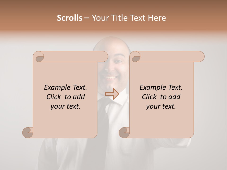 Good Portrait Success PowerPoint Template