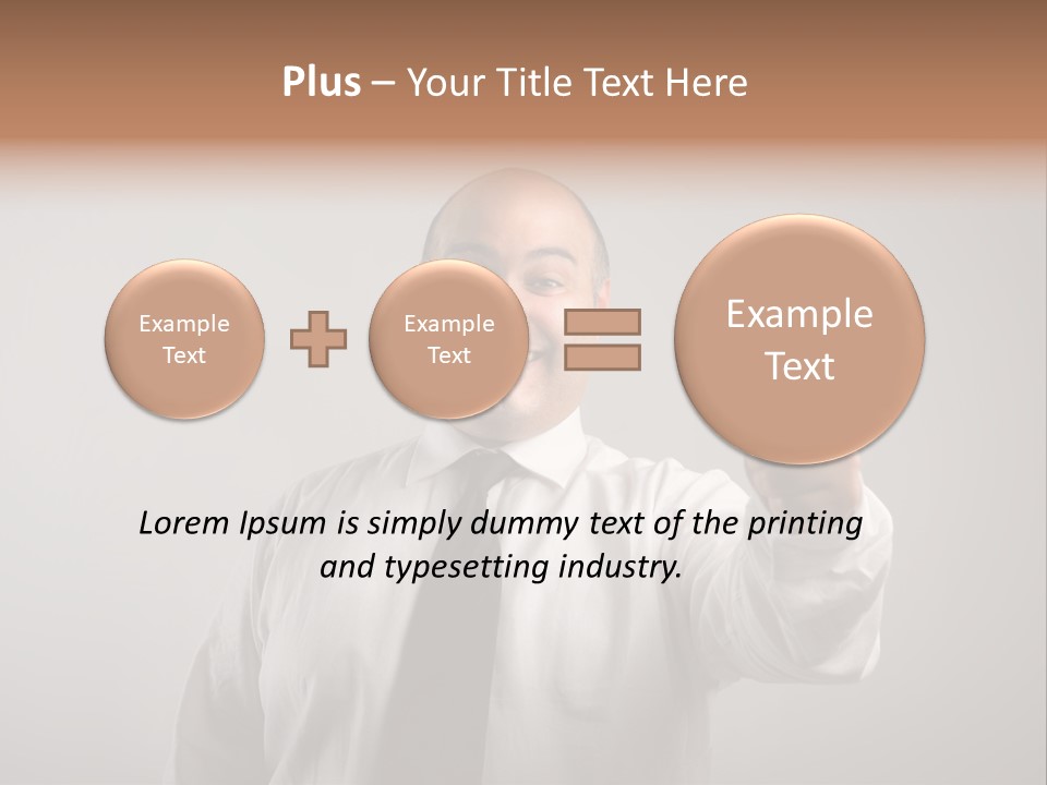 Good Portrait Success PowerPoint Template