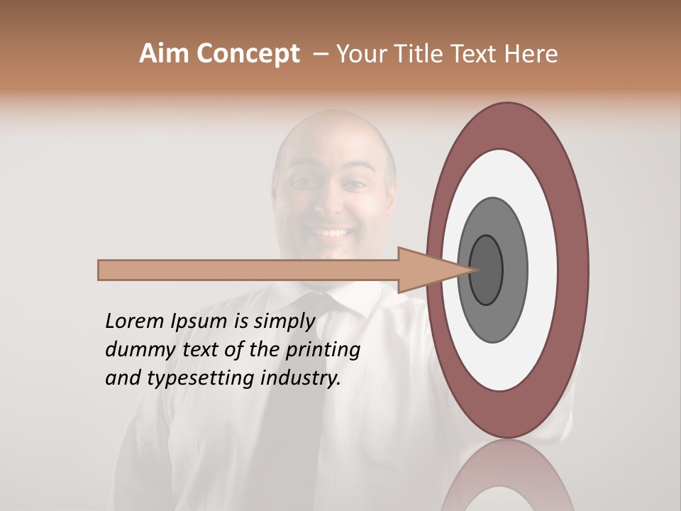 Good Portrait Success PowerPoint Template