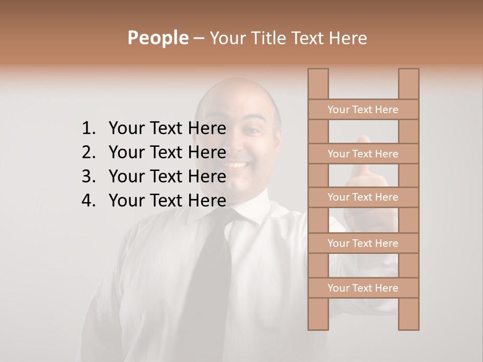 Good Portrait Success PowerPoint Template