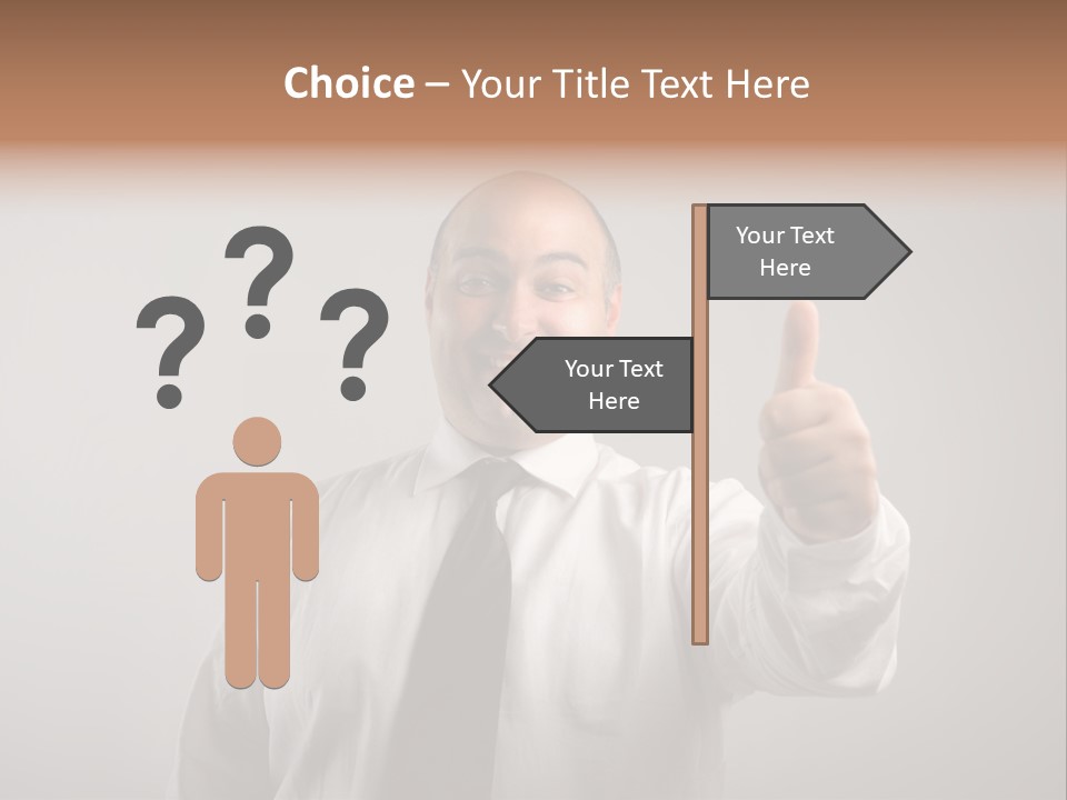 Good Portrait Success PowerPoint Template