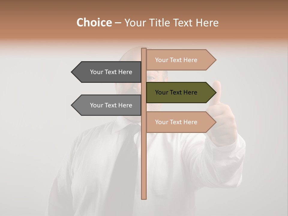 Good Portrait Success PowerPoint Template