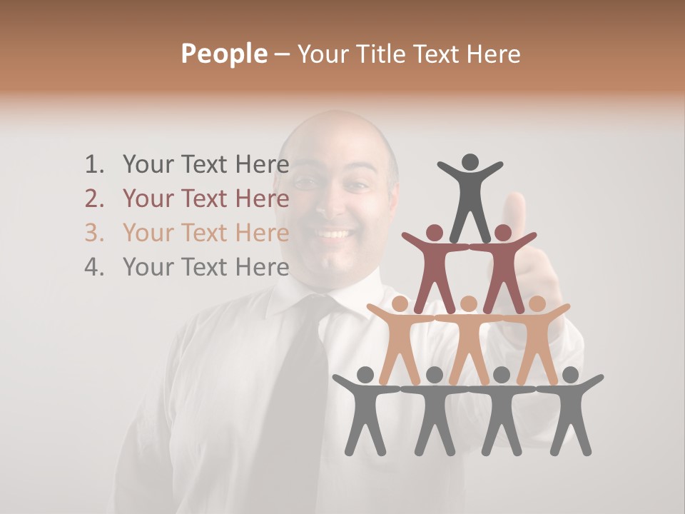 Good Portrait Success PowerPoint Template
