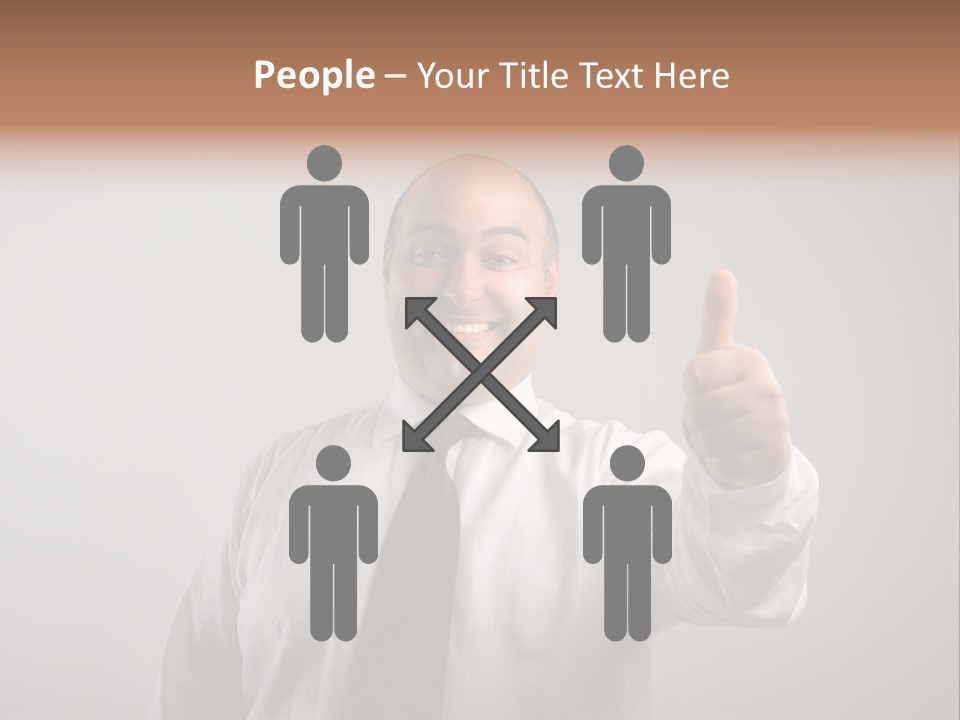 Good Portrait Success PowerPoint Template