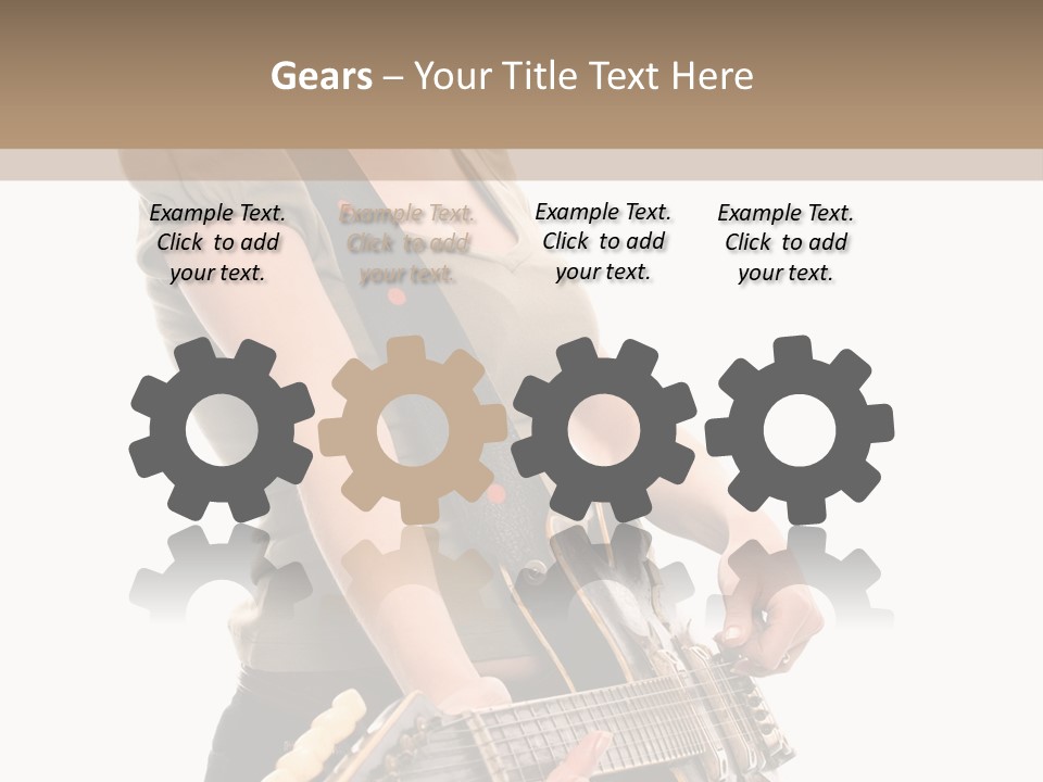 Fine Portrait Background PowerPoint Template