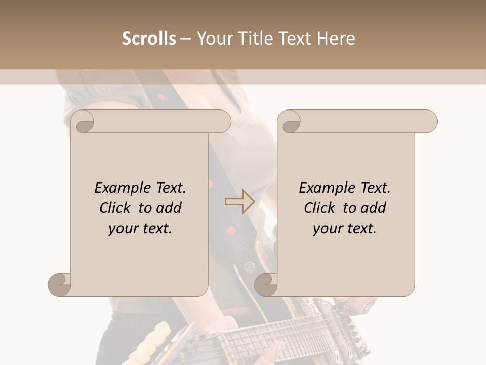 Fine Portrait Background PowerPoint Template