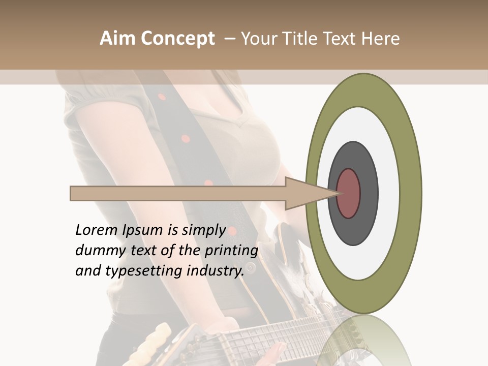 Fine Portrait Background PowerPoint Template