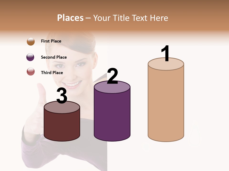 Greeting White One PowerPoint Template