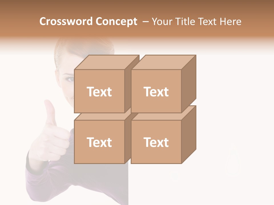 Greeting White One PowerPoint Template