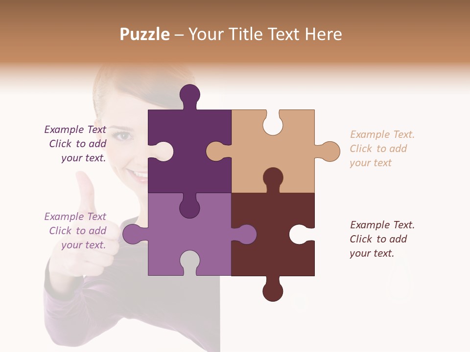 Greeting White One PowerPoint Template