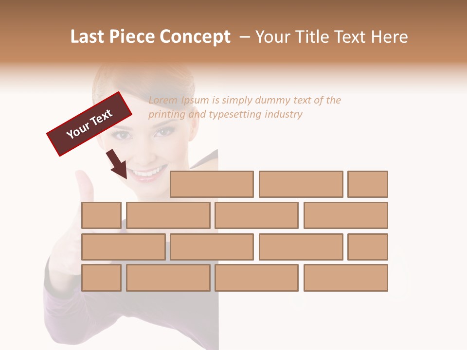 Greeting White One PowerPoint Template