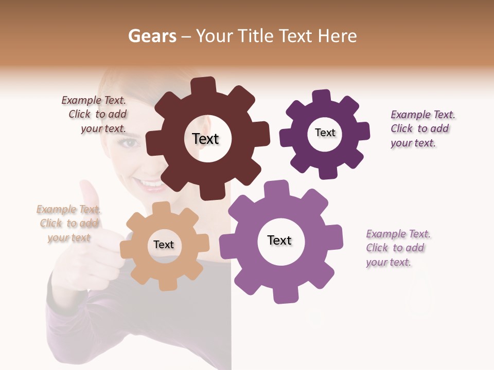 Greeting White One PowerPoint Template