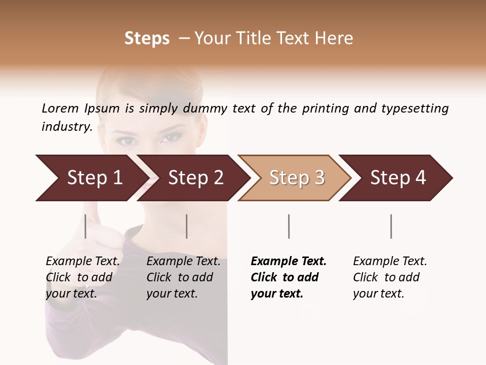 Greeting White One PowerPoint Template