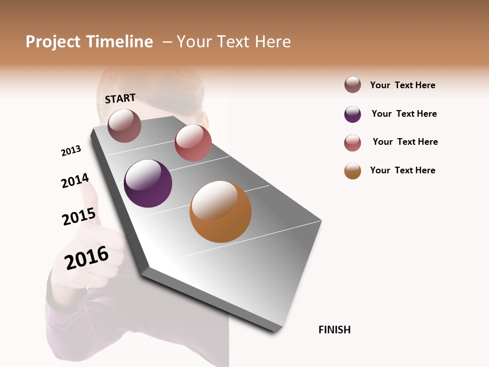 Greeting White One PowerPoint Template