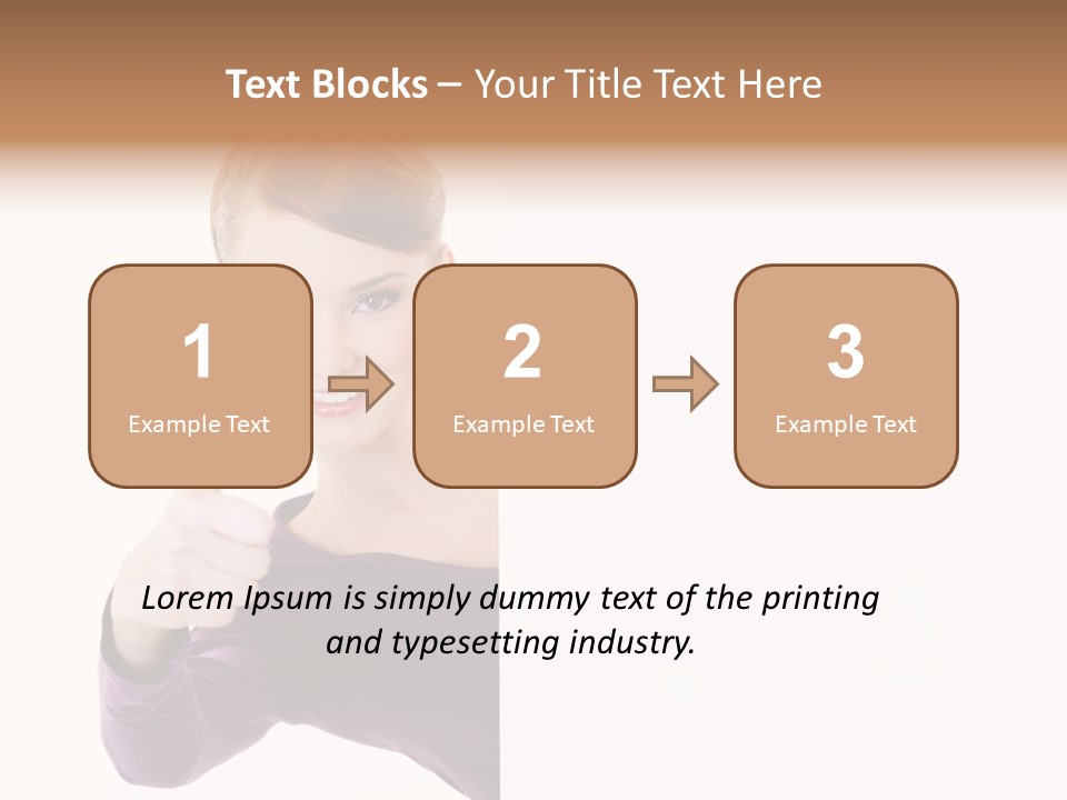 Greeting White One PowerPoint Template