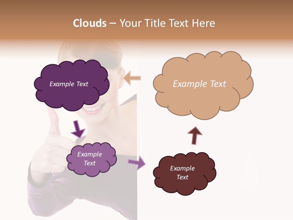 Greeting White One PowerPoint Template