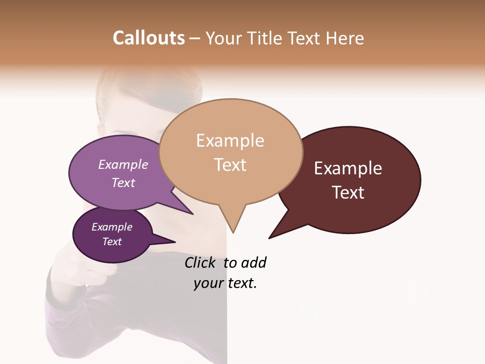 Greeting White One PowerPoint Template