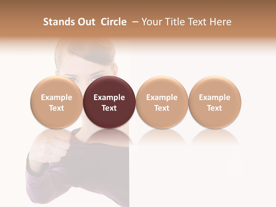 Greeting White One PowerPoint Template