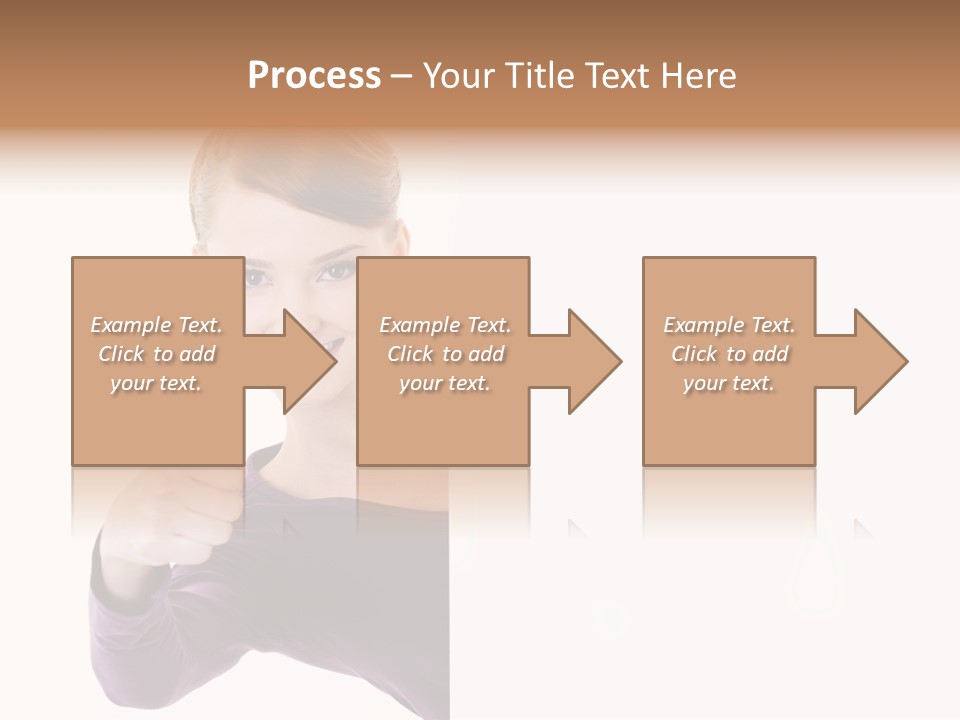Greeting White One PowerPoint Template