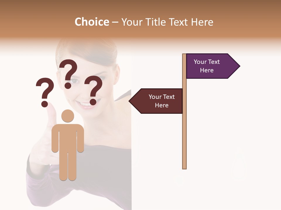 Greeting White One PowerPoint Template